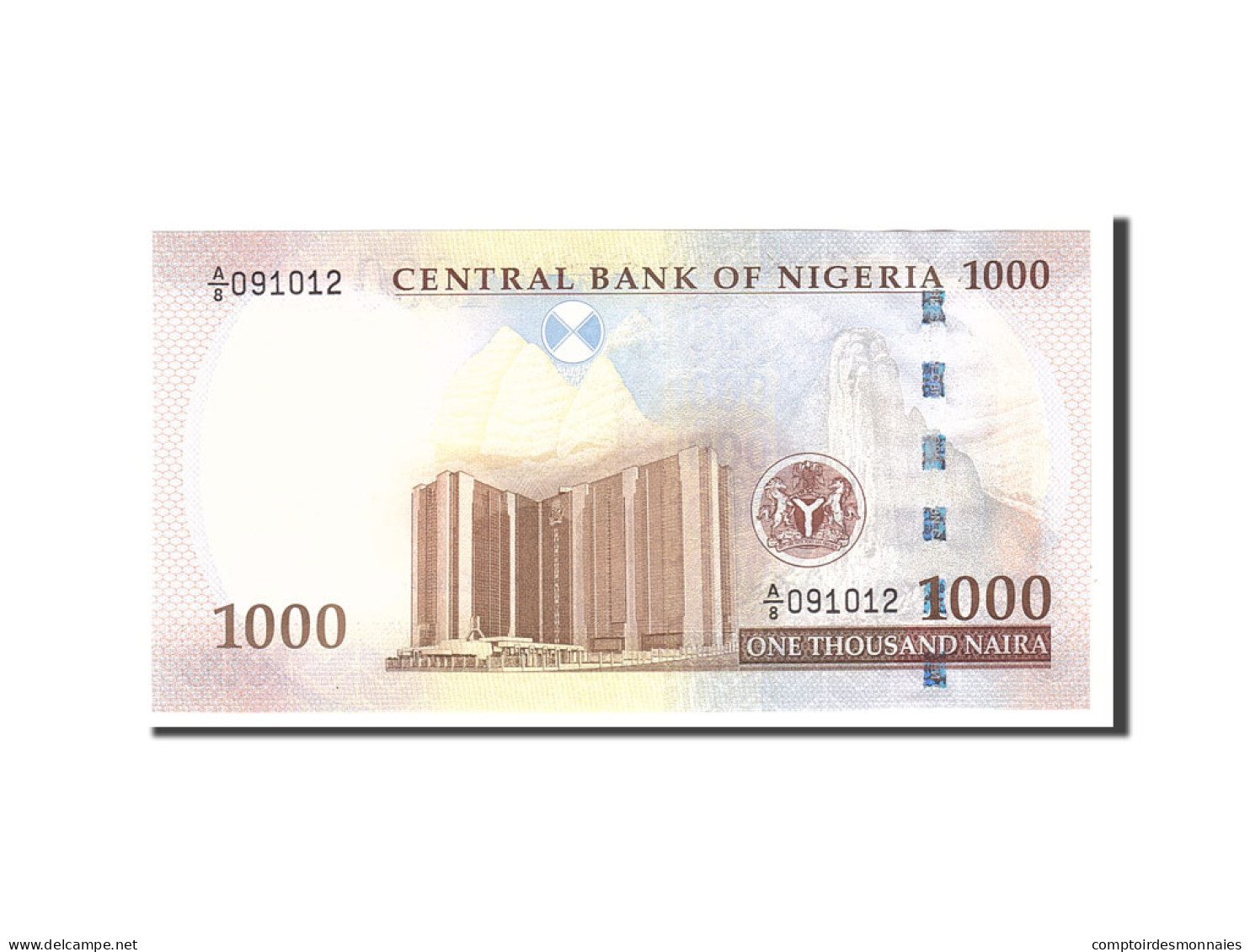 Billet, Nigéria, 1000 Naira, 2005, Undated, KM:36a, NEUF - Nigeria