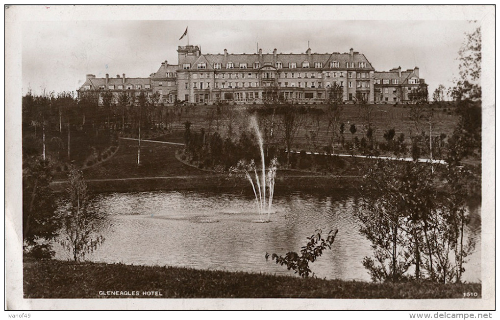 ECOSSE - PERTHSHIRE - Carte Photo - GLENEAGLE HOTEL - - Perthshire