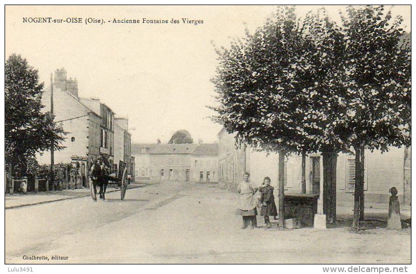 CPA - MARSEILLE-en-BEAUVAISIS (60) - Aspect De La Rue Du Chauffour En 1912 - Marseille-en-Beauvaisis