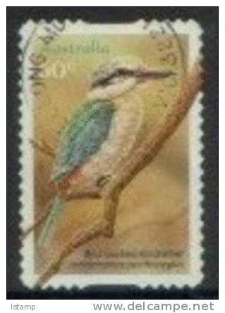 2010 - Australian Kingfisher 50c RED-BACKED Stamp FU Self Adhesive - Gebruikt