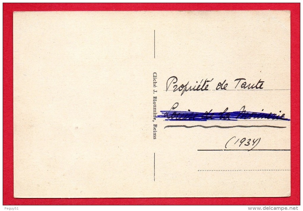 51. Trigny. Château . (Propriété Louise De La Morinerie-1934 ?). - Andere & Zonder Classificatie