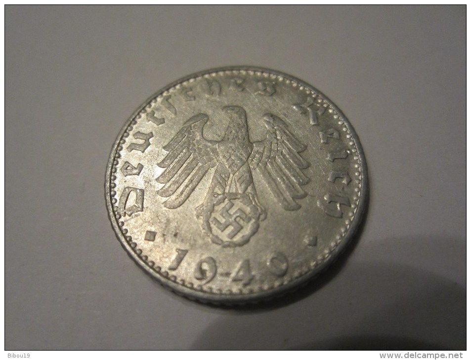 50  REICHSPFENNIG 1940. - 50 Reichspfennig