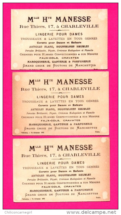 8 Chromos Dorés - MANESSE Charleville - Lingerie Pour Dames - Enfants Marins - Plage - Bateau - Crabe - Homard - DUBOURG - Sonstige & Ohne Zuordnung