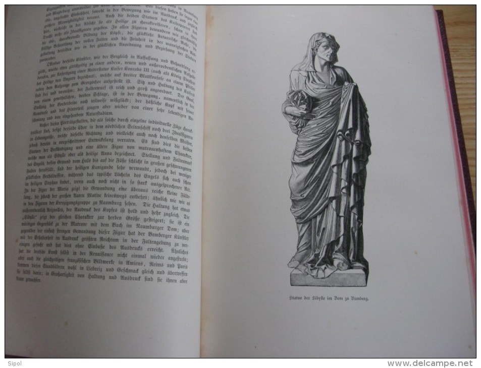 Sculpture :Geschichte  Der Deutschen Plastik Dr.W. Bode G.Grote Berlin 1885/86 - 257 Pages Belle Couverture Art Nouveau - Autres & Non Classés