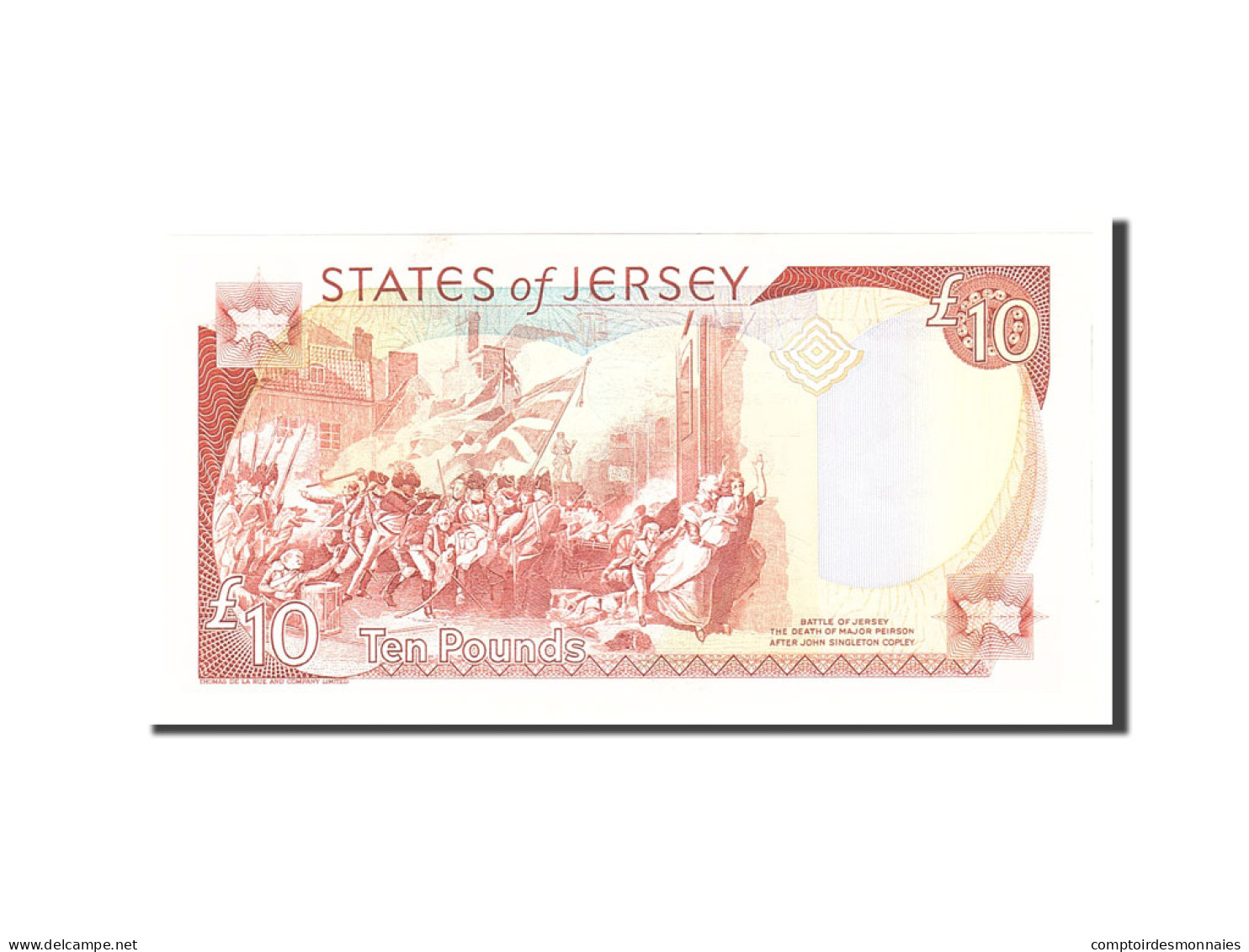 Billet, Jersey, 10 Pounds, 2000, Undated, KM:28a, NEUF - Jersey