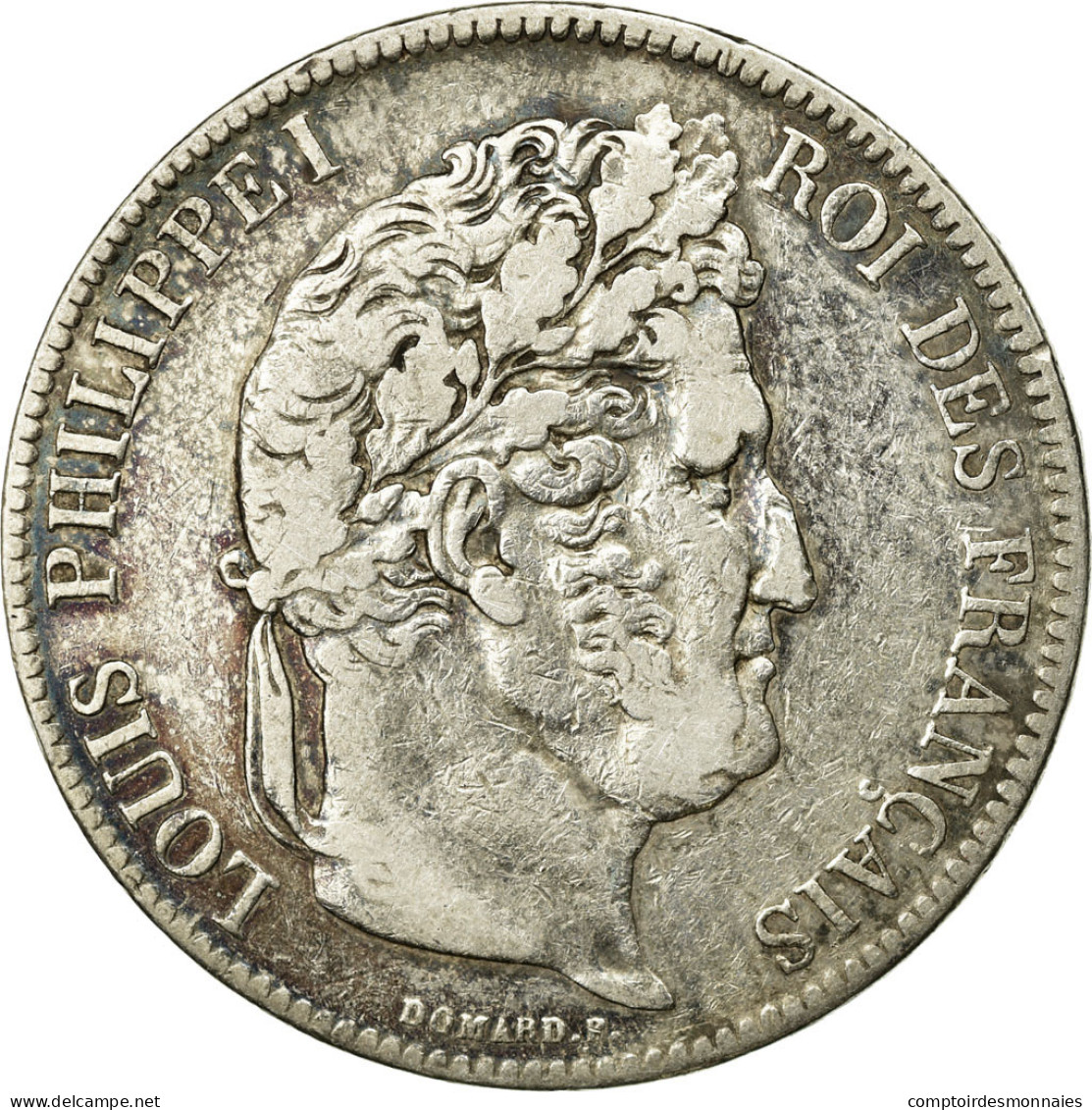 Monnaie, France, Louis-Philippe, 5 Francs, 1839, Paris, TB, Argent, KM:749.1 - J. 5 Francs