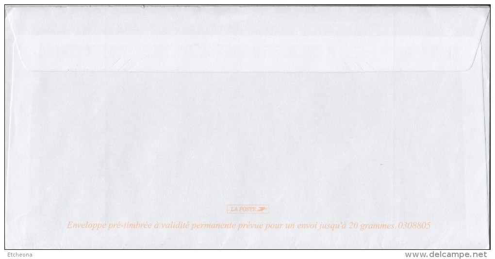 = Enveloppe Prêt à Poster Type Du N°2858 Entier Oeuvre De Sean Scully (Irlande) Chalon Sur Saône 4.11.2005 - Prêts-à-poster:private Overprinting