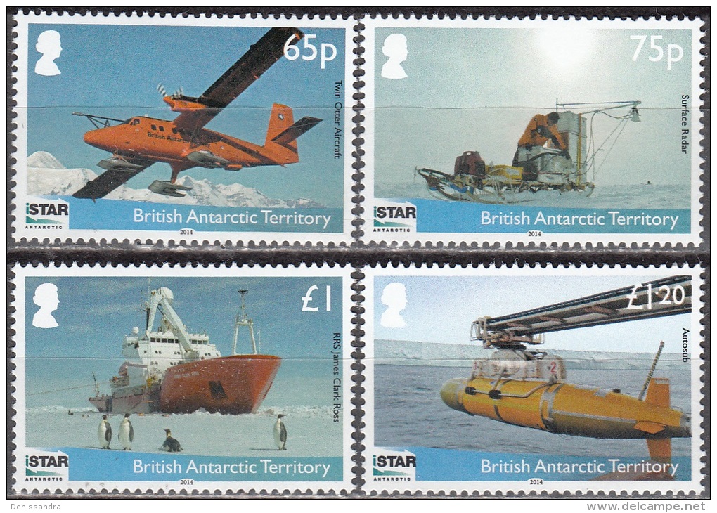 British Antarctic Territory 2014 Istar Neuf ** - Ongebruikt