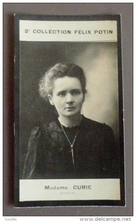 Marie Curie - Felix Potin - Célébrités