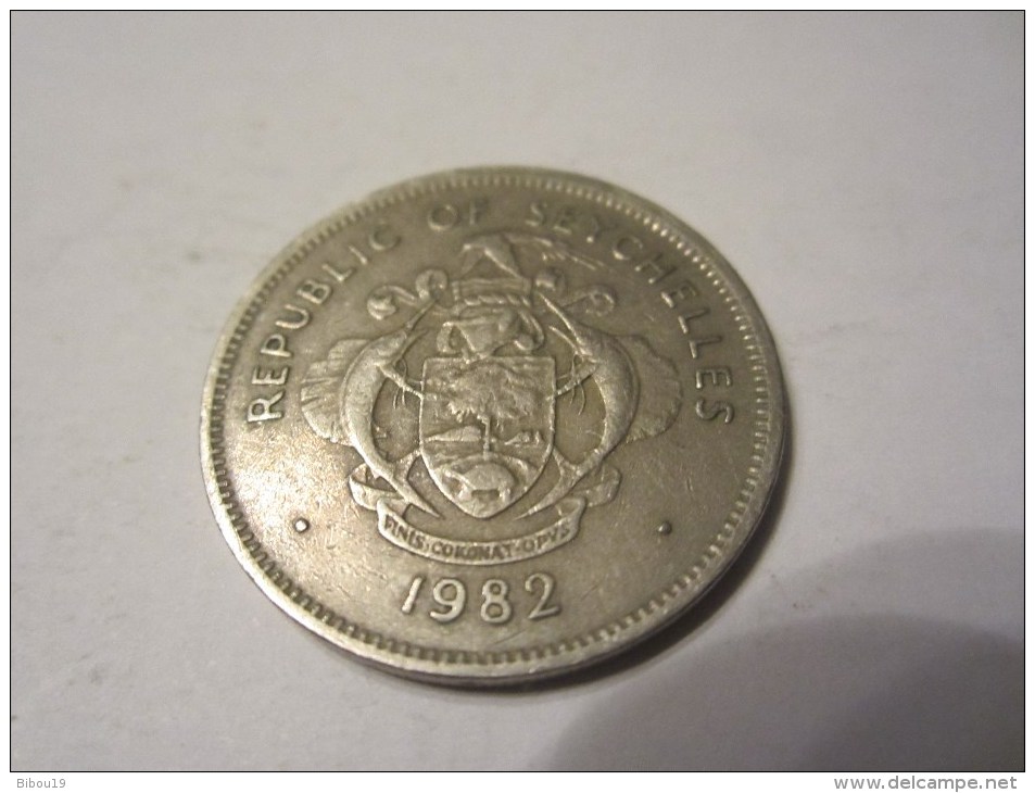 REPUBLIC OF SEYCHELLES ONE RUPEE 1982 - Seychelles