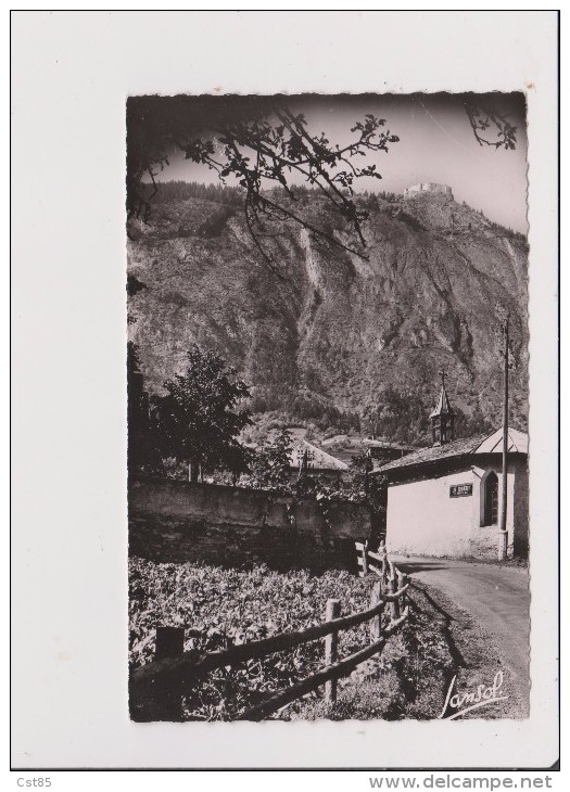 CPSM - ST  MICHEL DE MAURIENNE - La Chapelle Saint Martin D'Arc Et Le Fort Du Télégraphe - Saint Michel De Maurienne