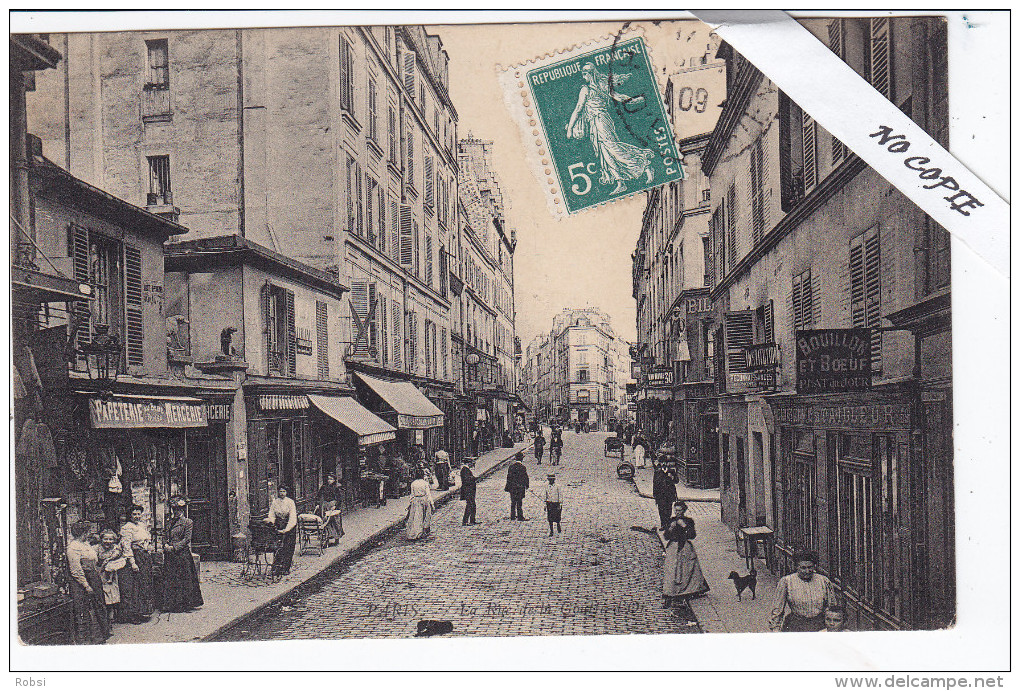 Paris XVIII (18e),  Rue De La Goutte D'or, Animée, Papeterie, Ed ....n 34 - Distrito: 18