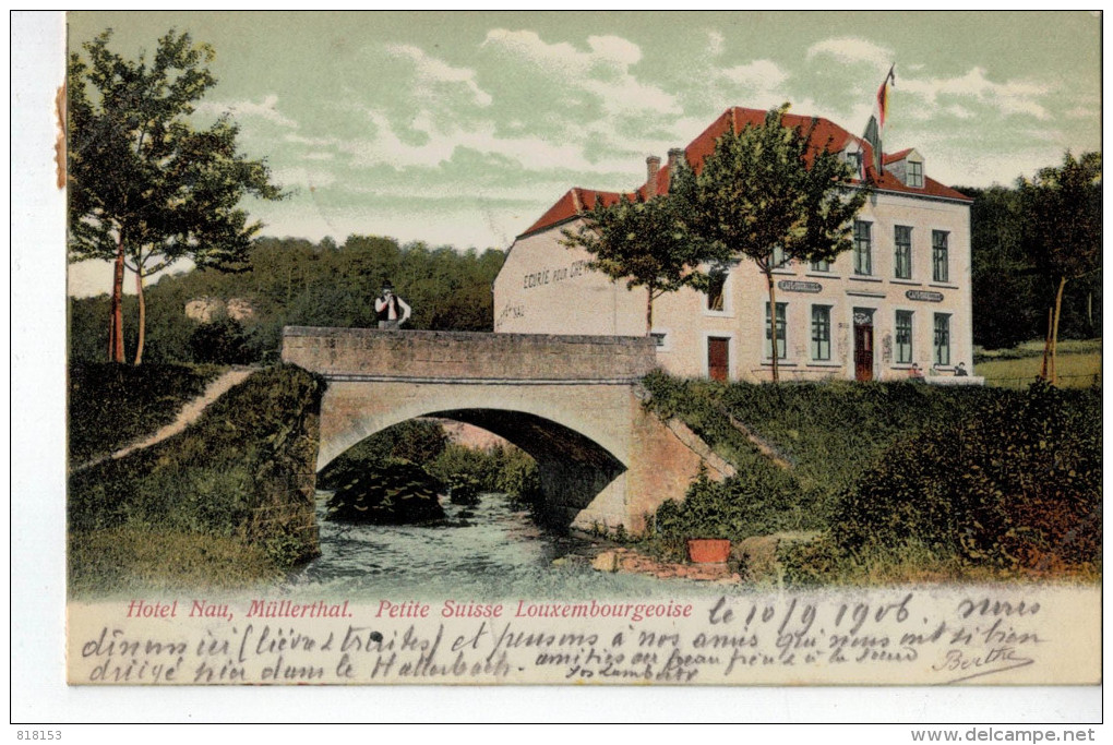 Müllerthal:Hôtel Nau(1906) - Muellerthal