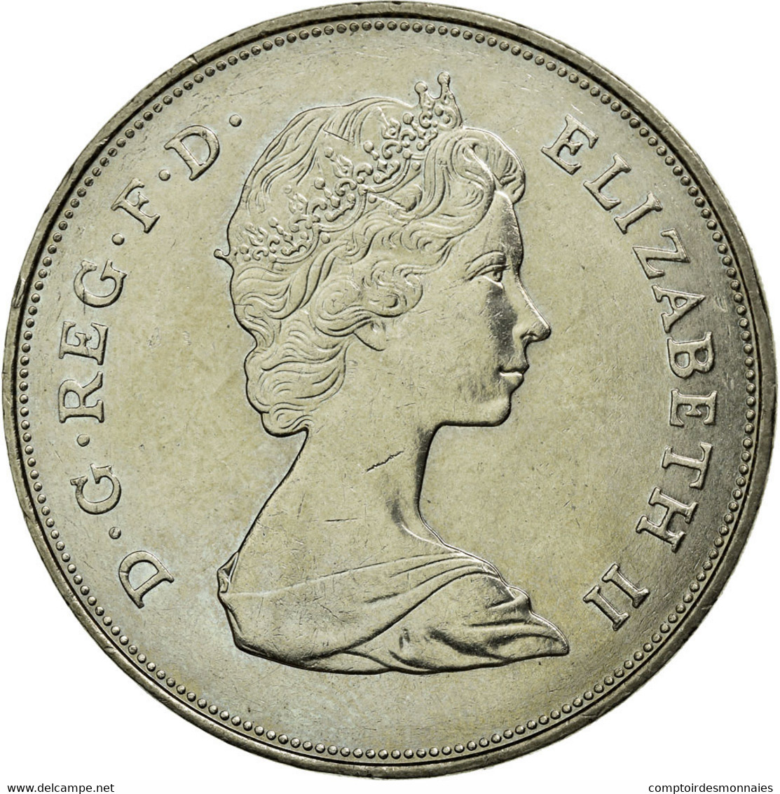 Monnaie, Grande-Bretagne, Elizabeth II, 25 New Pence, 1981, SUP+, Copper-nickel - 25 New Pence