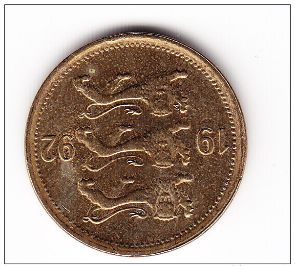 1992 Estonia 50 Senti  Coin - Estonia