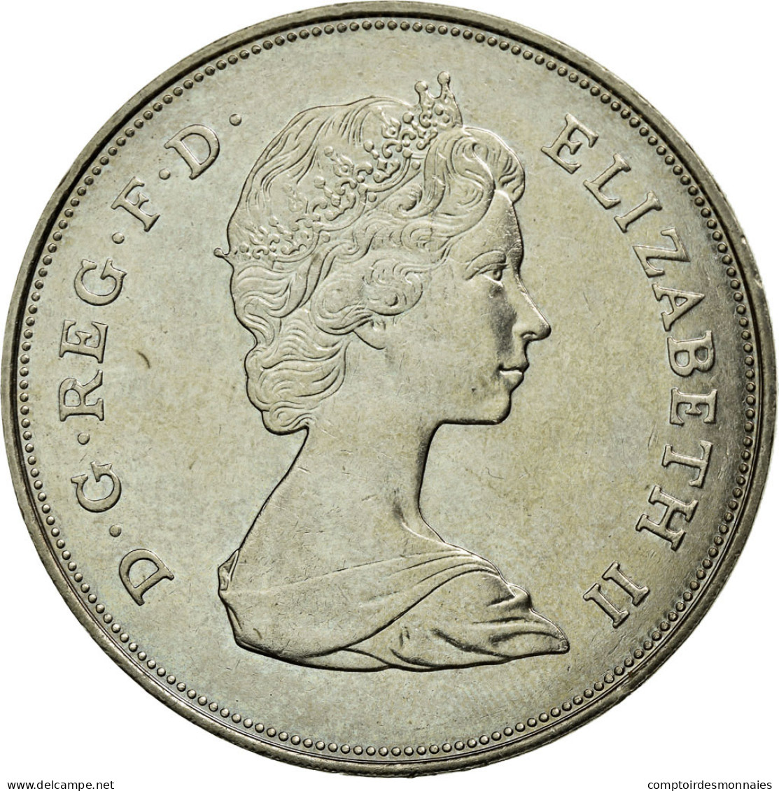 Monnaie, Grande-Bretagne, Elizabeth II, 25 New Pence, 1981, SUP+, Copper-nickel - 25 New Pence