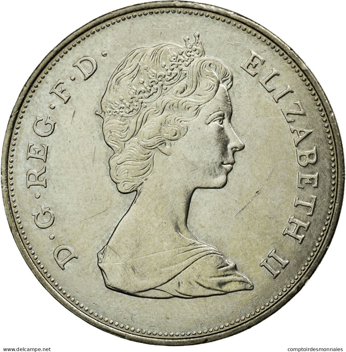 Monnaie, Grande-Bretagne, Elizabeth II, 25 New Pence, 1981, SUP+, Copper-nickel - 25 New Pence