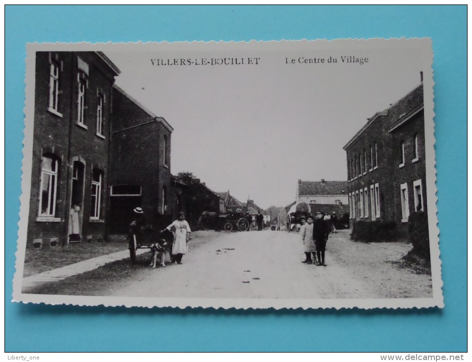 Le Centre Du Village ( Copie De CP / PK Copy ) Anno 19?? ( Zie Foto Details ) !! - Villers-le-Bouillet