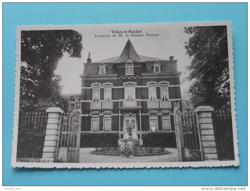 Proprieté De M. Le Notaire Donnay ( Copie De CP / PK Copy ) Anno 19?? ( Zie Foto Details ) !! - Villers-le-Bouillet