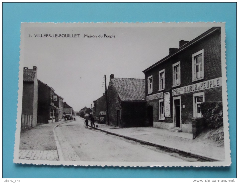 Maison Du Peuple ( Copie De CP / PK Copy ) Anno 19?? ( Zie Foto Details ) !! - Villers-le-Bouillet