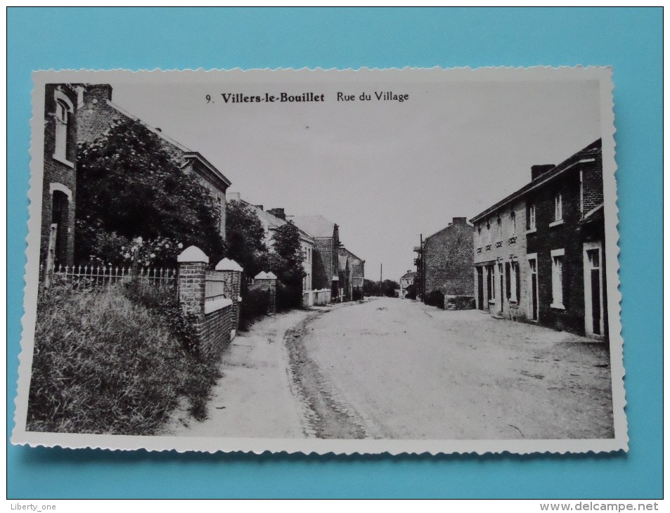 Rue Du Village ( Copie De CP / PK Copy ) Anno 19?? ( Zie Foto Details ) !! - Villers-le-Bouillet