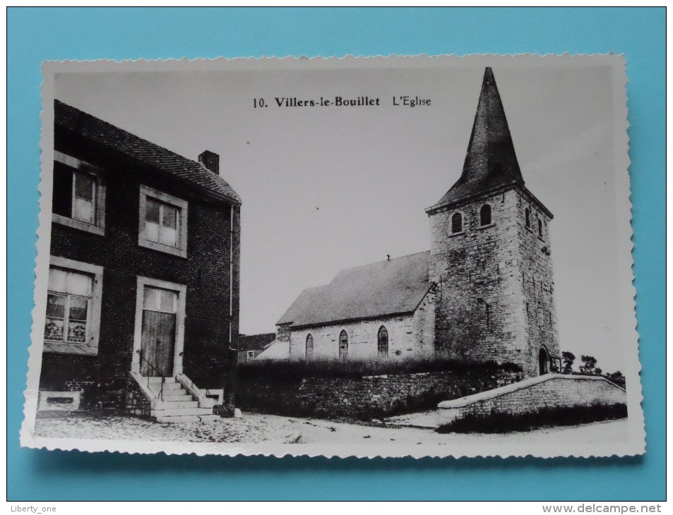 L'Eglise ( Copie De CP / PK Copy ) Anno 19?? ( Zie Foto Details ) !! - Villers-le-Bouillet