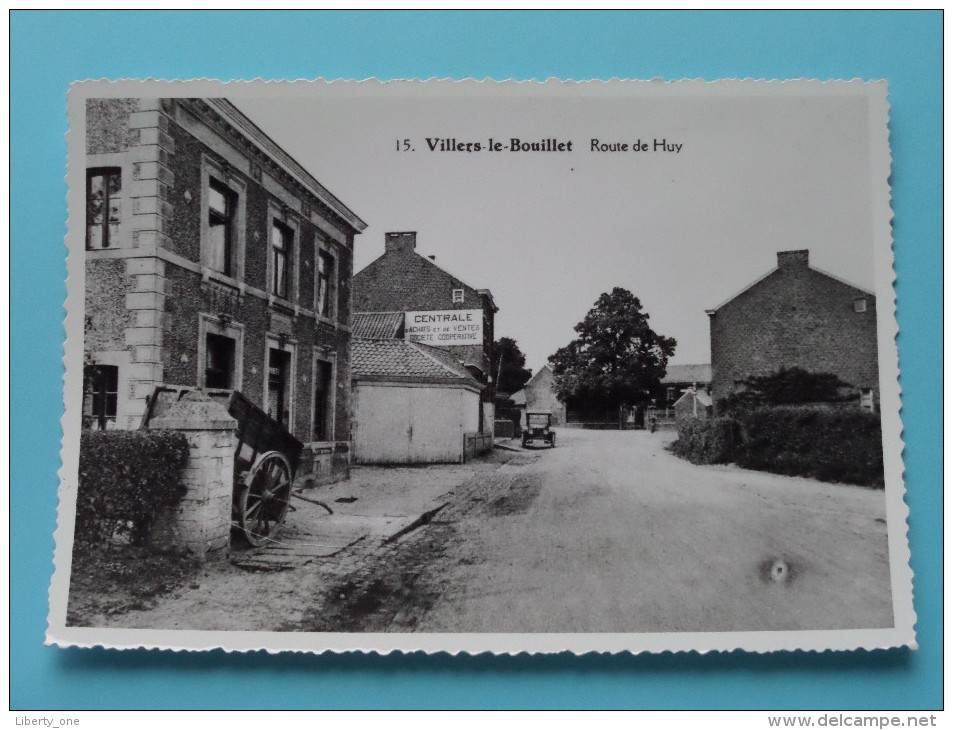 Route De HUY ( Copie De CP / PK Copy ) Anno 19?? ( Zie Foto Details ) !! - Villers-le-Bouillet