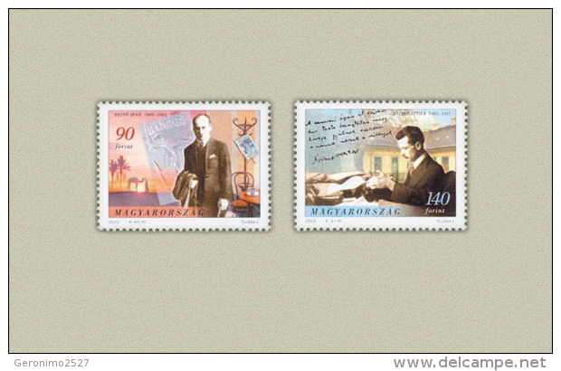 HUNGARY 2005 CULTURE Anniversaries Of FAMOUS PEOPLE - Fine Set MNH - Nuevos
