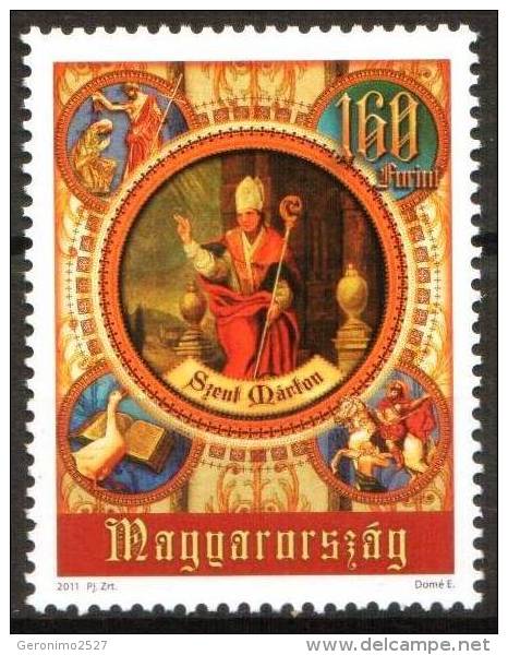 HUNGARY 2011 PEOPLE Famous Hungarians SAINT MARTIN - Fine Set MNH - Unused Stamps