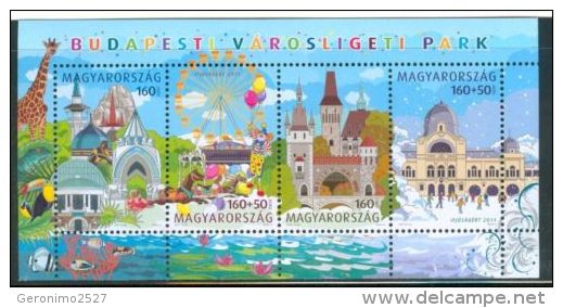 HUNGARY 2011 CULTURE The Budapest ENTERTAINMENT PARK - Fine S/S MNH - Ungebraucht