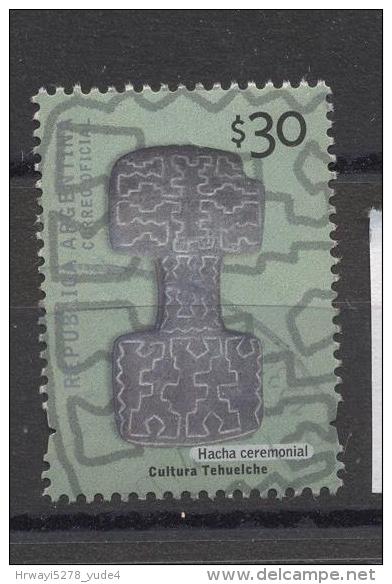 Argentina 2012, $30,  Cultura-Tehuelche, Vfu. High Cv - Oblitérés