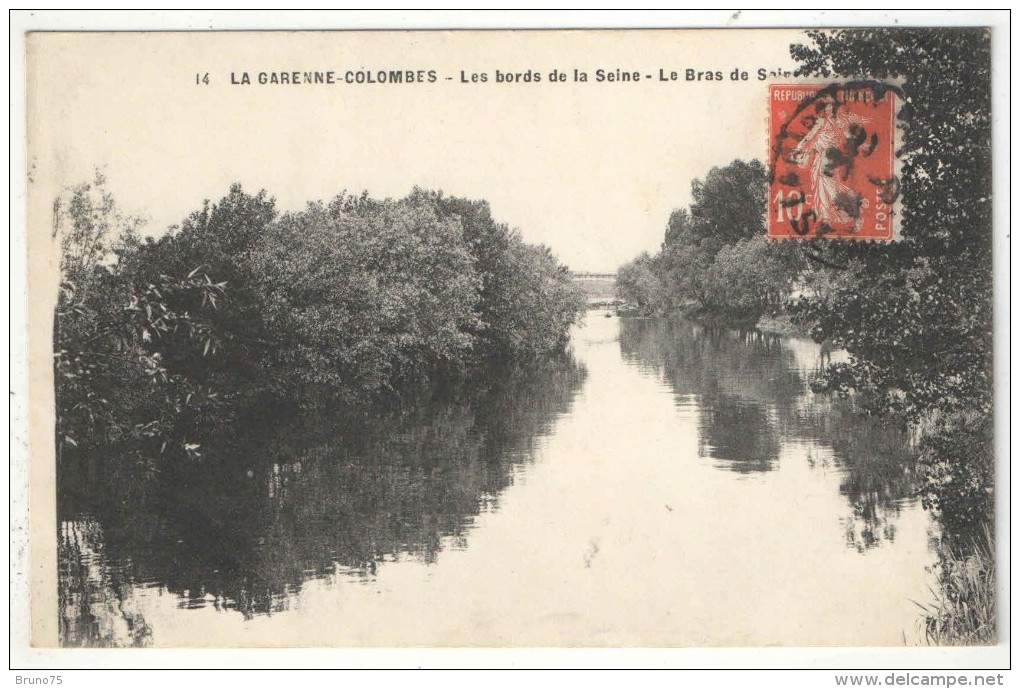 92 - LA GARENNE-COLOMBES - Les Bords De La Seine - Le Bras De Seine - La Garenne Colombes