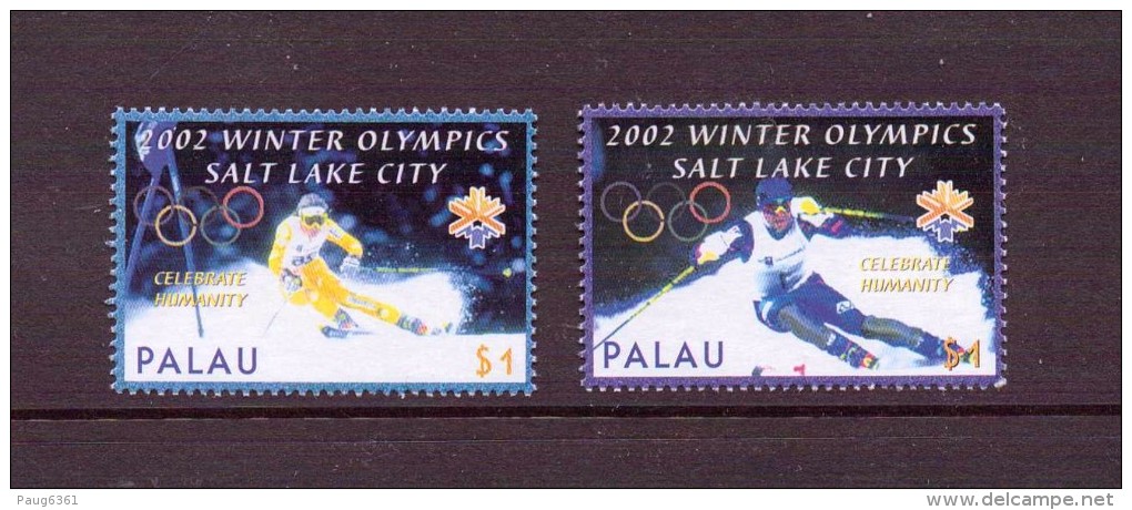 PALAU 2002 JO ANNEAUX COULEUR YVERT N° NEUF MNH** - Inverno2002: Salt Lake City