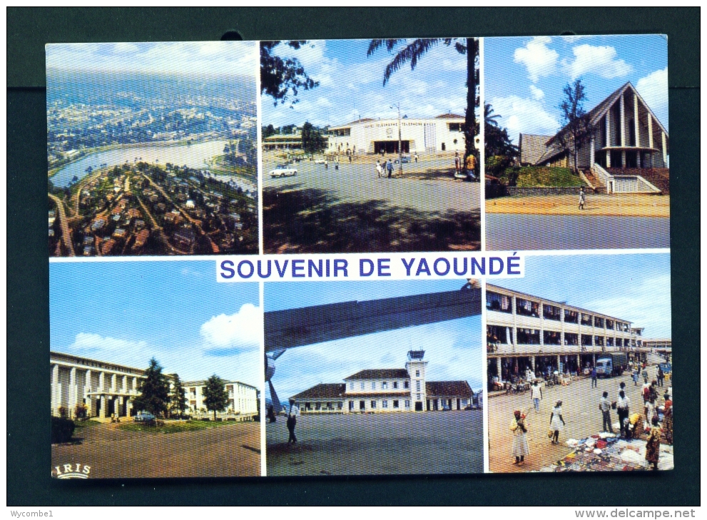 CAMEROON  -  Yaounde  Multi View  Unused Postcard - Cameroon