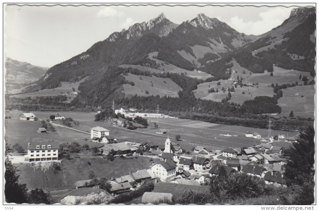 Suisse  Enney  Gruyere Dts De Broc Du Chamois Et Du Bourgoz - Broc