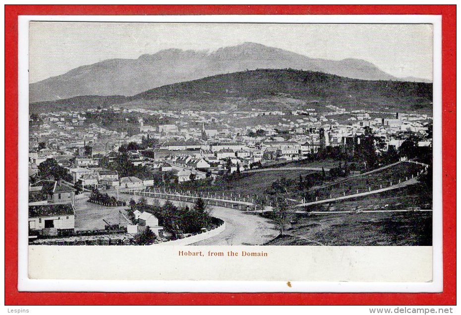 OCEANIE - AUSTRALIE - TASMANIE -- Hobart , From The Domain - Hobart