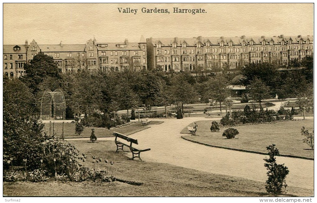 YORKS - HARROGATE -  VALLEY GARDENS Y2835 - Harrogate