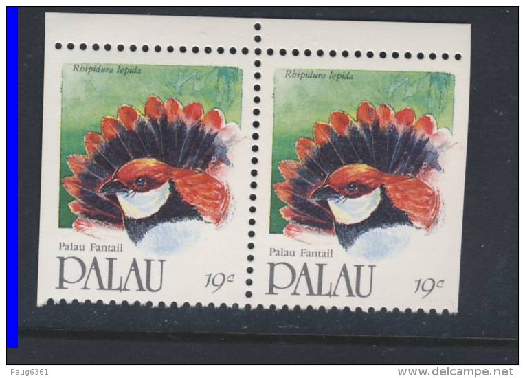 PALAU 1991 OISEAUX  PAIRES DU CARNET  YVERT N°  NEUF MNH** - Other & Unclassified