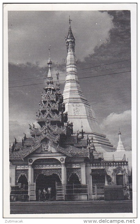 Burma Rangoon Real Photo Postcard 1960 - Myanmar (Burma)