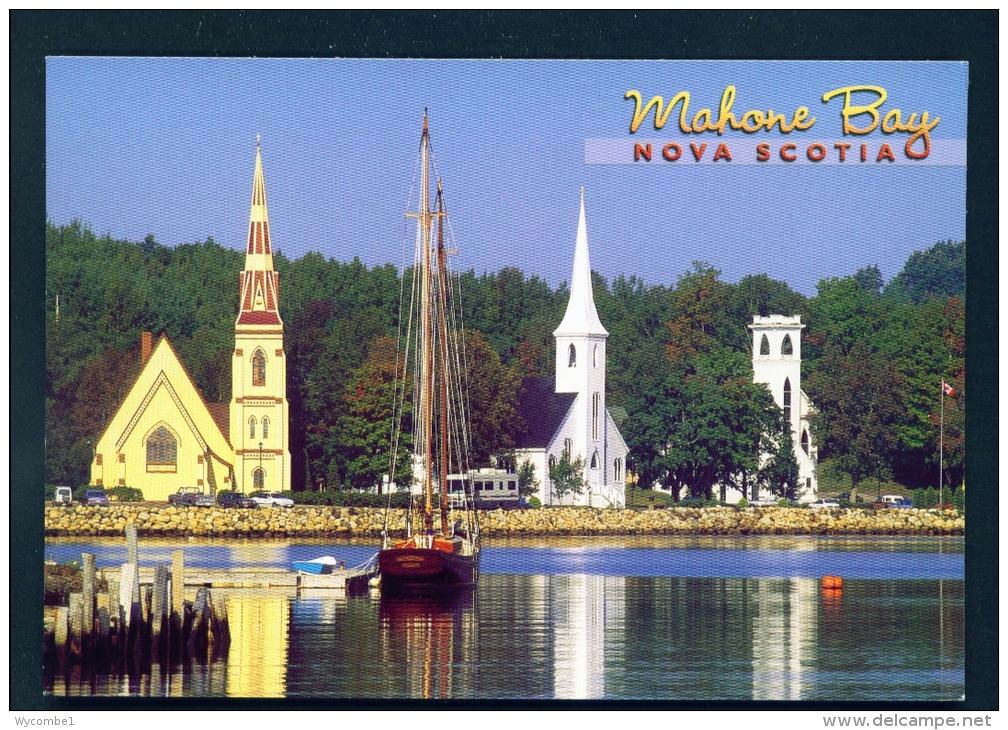 CANADA  -  Nova Scotia  Mahone Bay  Unused Postcard - Autres & Non Classés