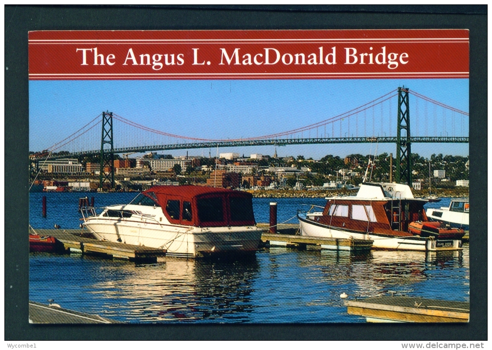 CANADA  -  Halifax  Angus L. MacDonald Bridge  Unused Postcard - Halifax