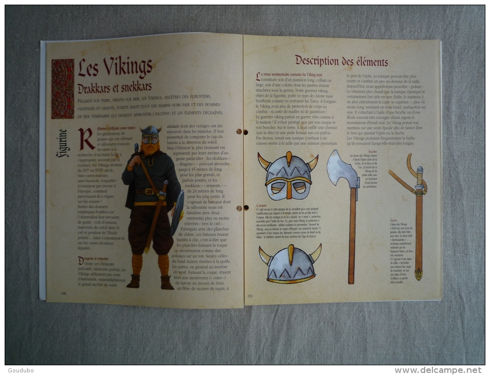 Fascicule Soldats De Plomb Du Moyen Age N°16 Altaya Viking IXe Siècle Le Siège De Paris. Voir Photos - Zinnsoldaten