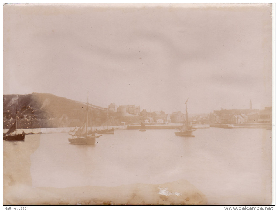 Photo 1899 PORT-EN-BESSIN-HUPPAIN - Une Vue (A131) - Port-en-Bessin-Huppain