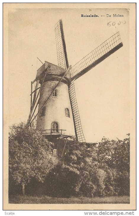 Ruiselede.  -   De Molen - Ruiselede