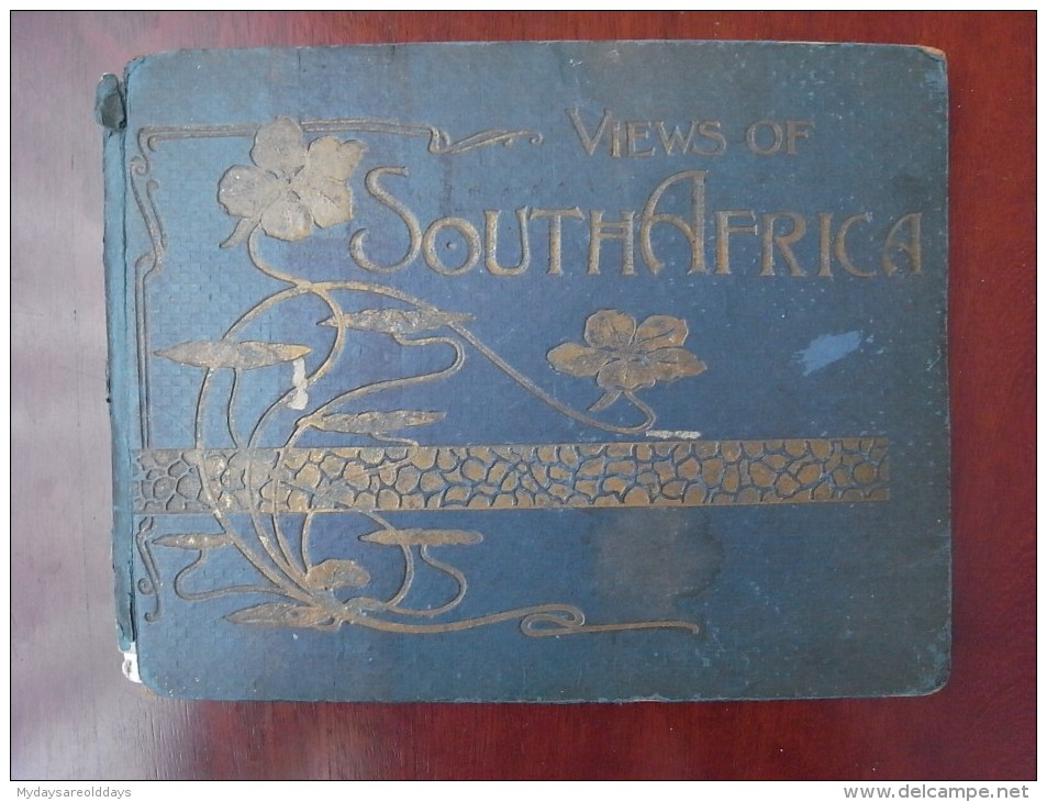 1 Book - Views Of South Africa - Rare Old Photography Book - Zulu Tribe - Markets (31 Pages Scaned) - 1900-1949