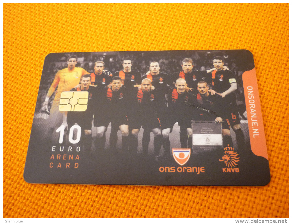 Ajax Amsterdam Arena Stadium Football Chip Card From Netherlands (ons Oranje National Team KNVB) - Sport