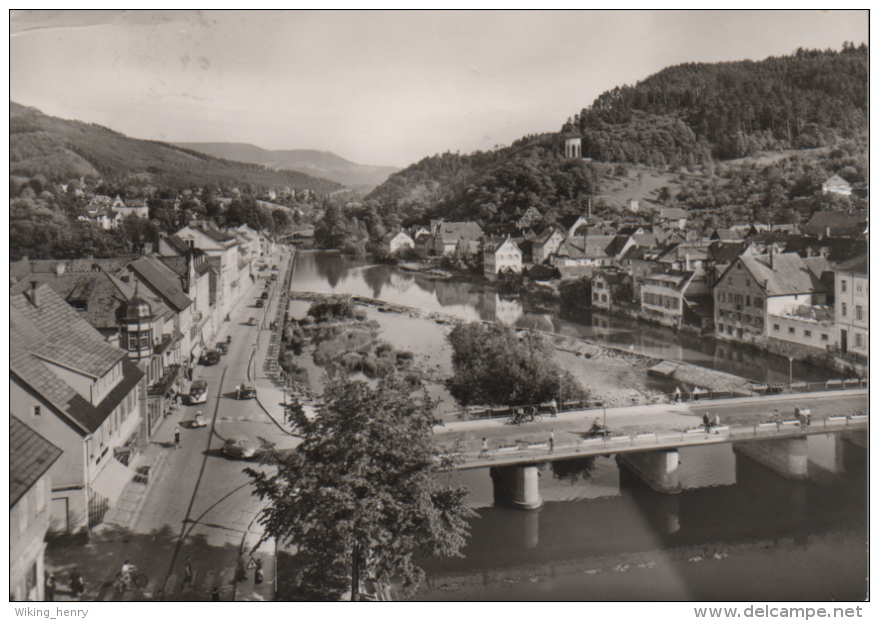 Gernsbach - S/w Ortsansicht 1 - Gernsbach