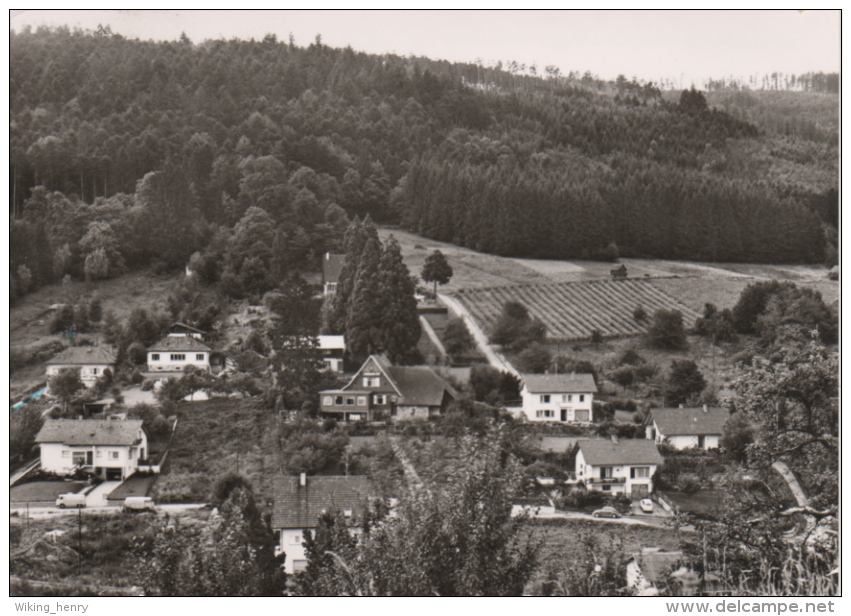 Gernsbach - S/w Ortsansicht 2 - Gernsbach