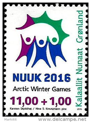 Greenland - 2015 - Arctic Winter Games Nuuk 2016 - Mint Stamp - Ungebraucht