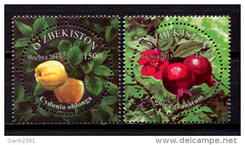 Uzbekistan 2015 /  Fruits MNH Frutas Frucht / C10922   31 - Frutta